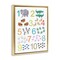 Stupell Industries Kid's Counting Animals Floating Frame, design by Carla Daly